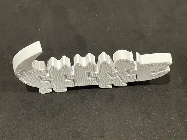 Cute Flexi Crocodile miniature Fidget! 