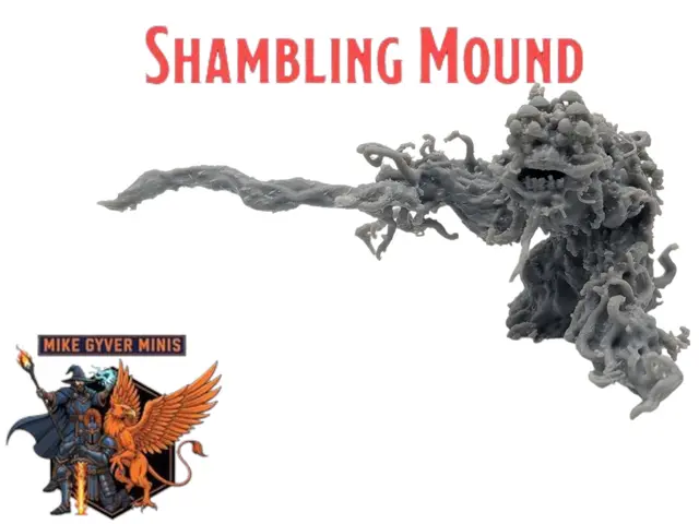 DND TTRPG Shambling Mound Miniature