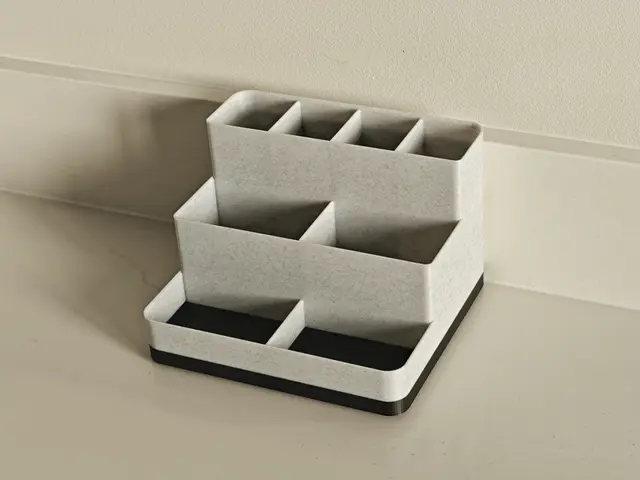 3-Level Bathroom Organizer with Toothbrush Holders