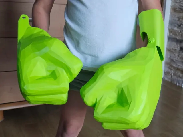 Hulk Fist hand for cosplay big fists boxing