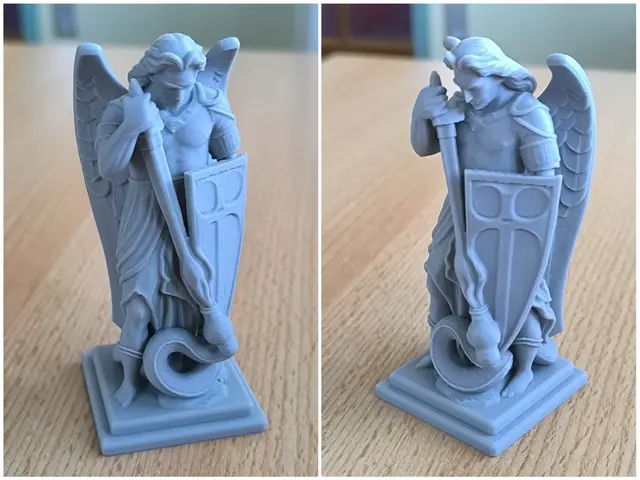 Archangel Michael statue