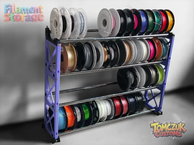 Modular Tube Filament Organizer