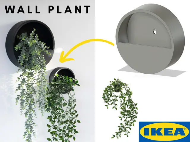 Wall Mounted Plant Pot 