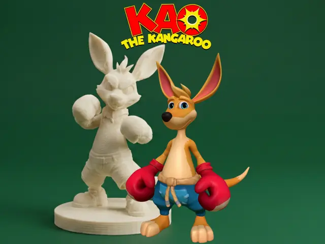 Kao the Kangaroo – Game Character Figurine