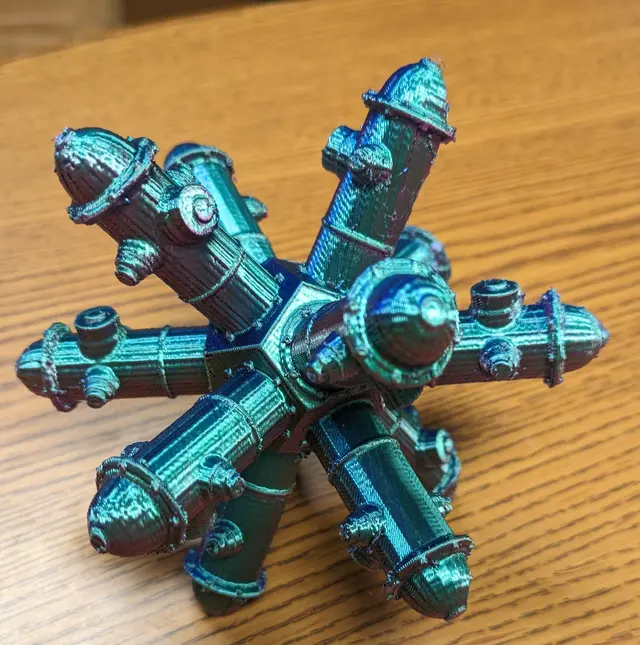Dodecahydrant- The Water Hydrant Dodecahedron
