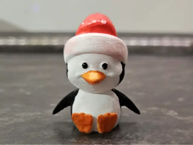 Cute Christmas Penguin