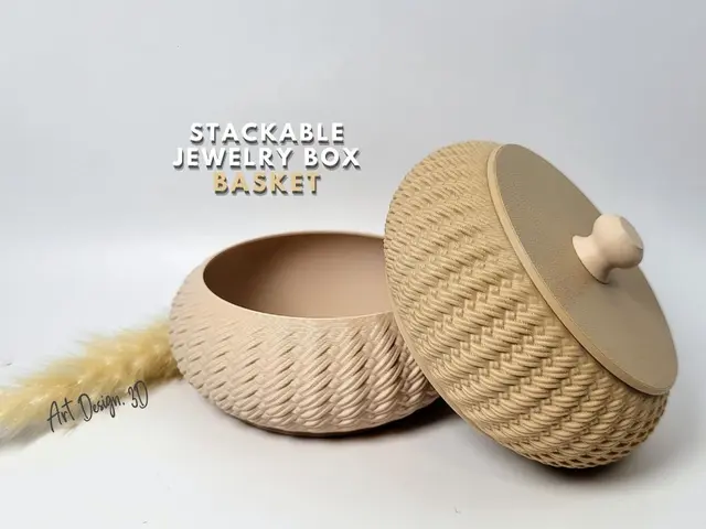 Jewelry Box Stackable - Basket