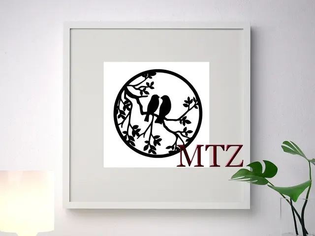BIRD SCULPTURE MURALE 2D