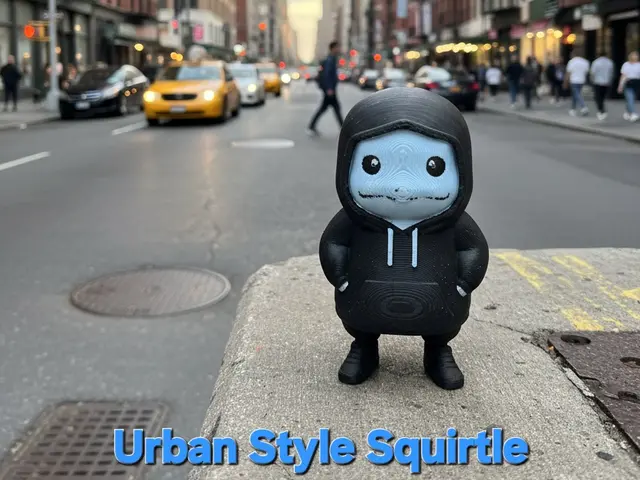 Urban Style Pokemon Squirtle Design Minimal Street