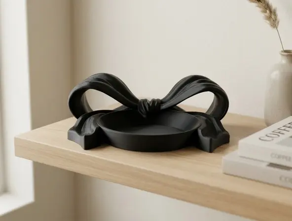 Bow Catchall Tray - Decorative Jewelry Dish