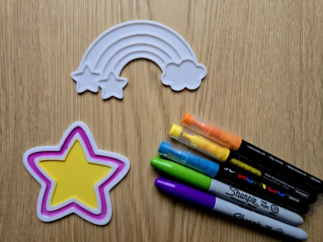 Star Rainbow DIY Coloring Set Cute Play Gift Fun