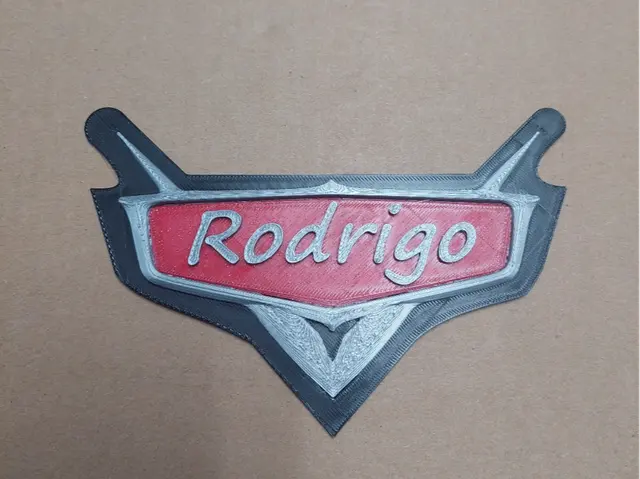 Cars Logo Customizable Name