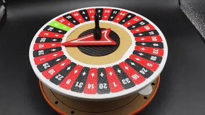 AC paper tray holder + roulette/dice game