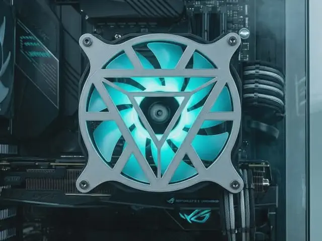 Iron Man Arc Reactor 120mm PC Fan Cover
