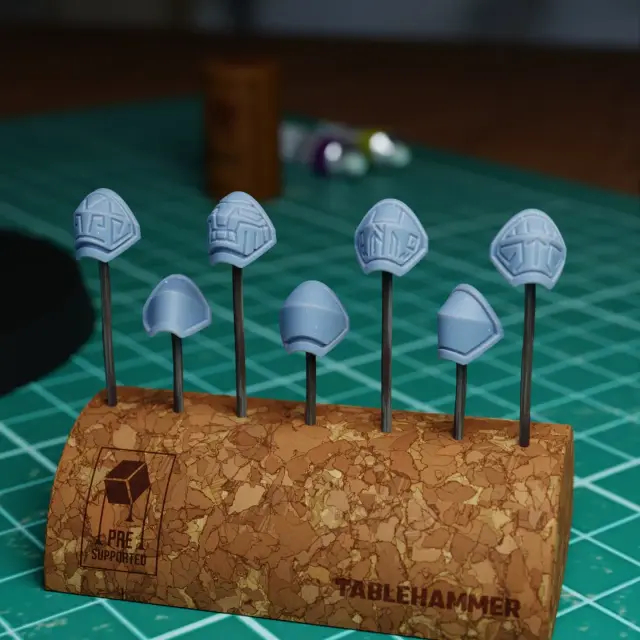 Runic shoulder pads for power armour (dwarves/humans) - Bits