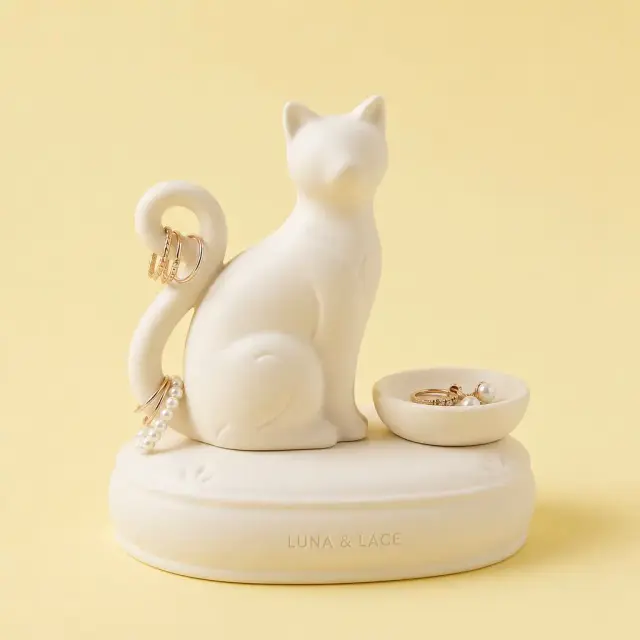Cat Jewelry Holder