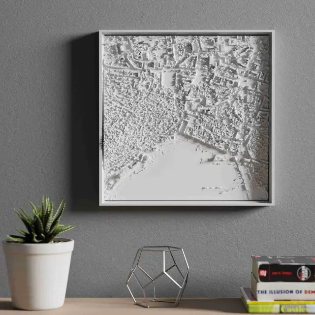 3D MODEL OF THE PORT OF SPLIT, SPLIT, CROATIA
