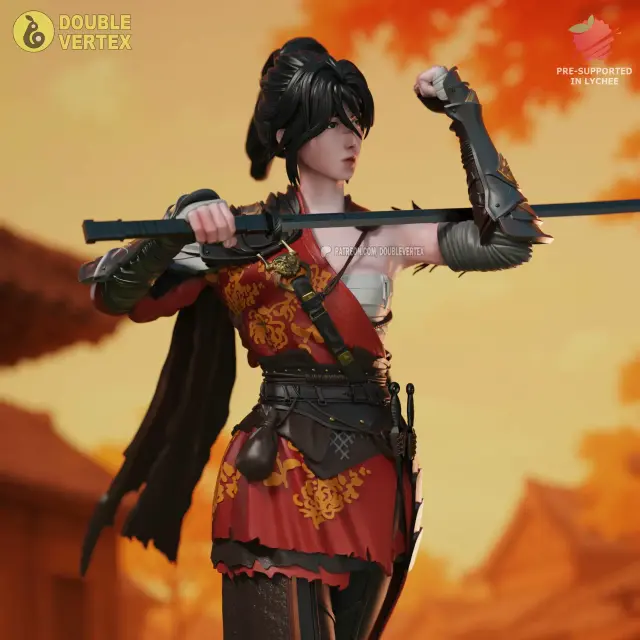 Bai wuchang - WUCHANG: Fallen Feathers Game Figure