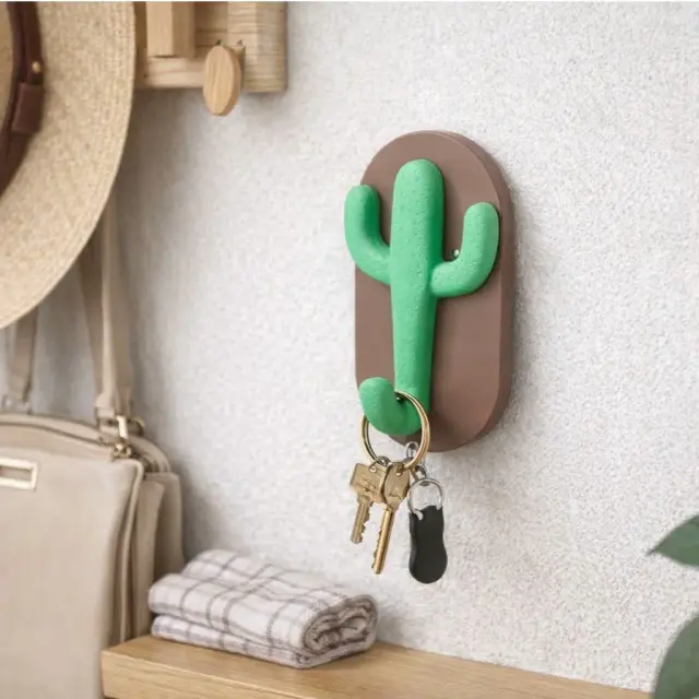 Cactus Wall Hook - Cute Wall Hook for Home Decor