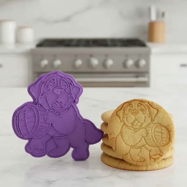 saint-bernard-with-a-barrel-cookie cutter