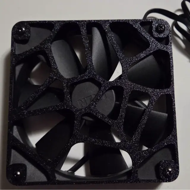 120mm fan grill  voronoi design