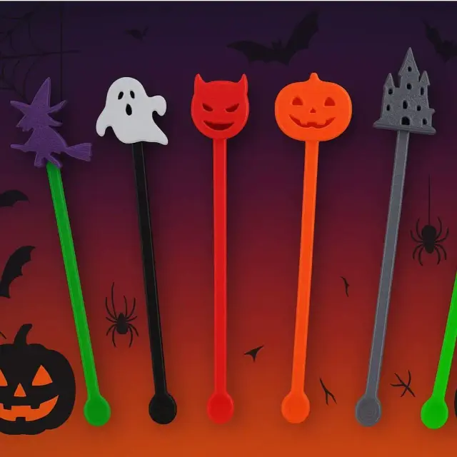 Agitadores temáticos de Halloween! 24(+24)