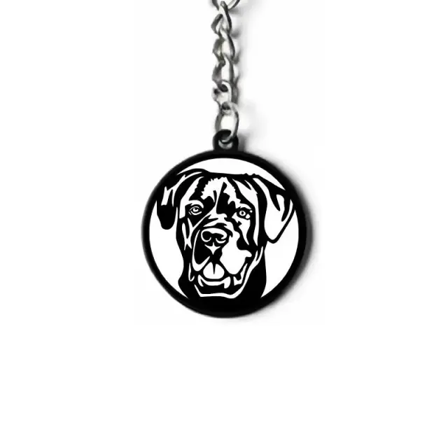 🐾🔑 Cane Corso Keyring – 70mm Printable Design