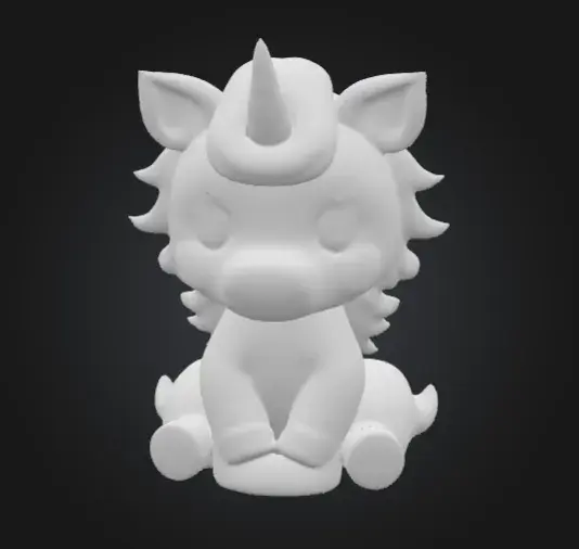 Chibi animal  - Lunaa the unicorn