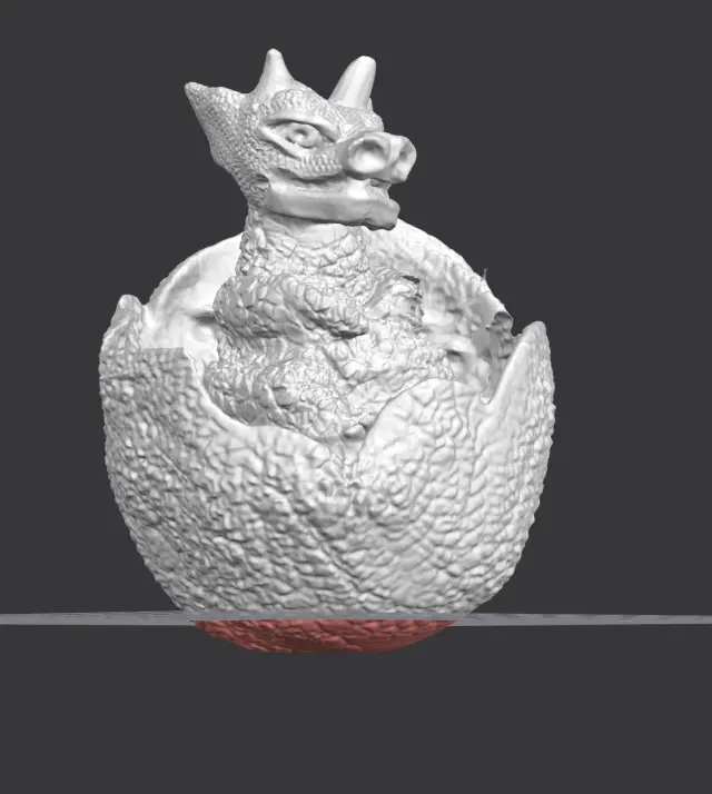Baby Dragon out of egg box...